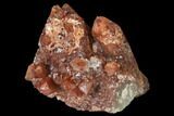 Natural, Red Quartz Crystal Cluster - Morocco #142920-1